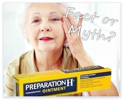 Preparation H for Eye Wrinkle Treatment